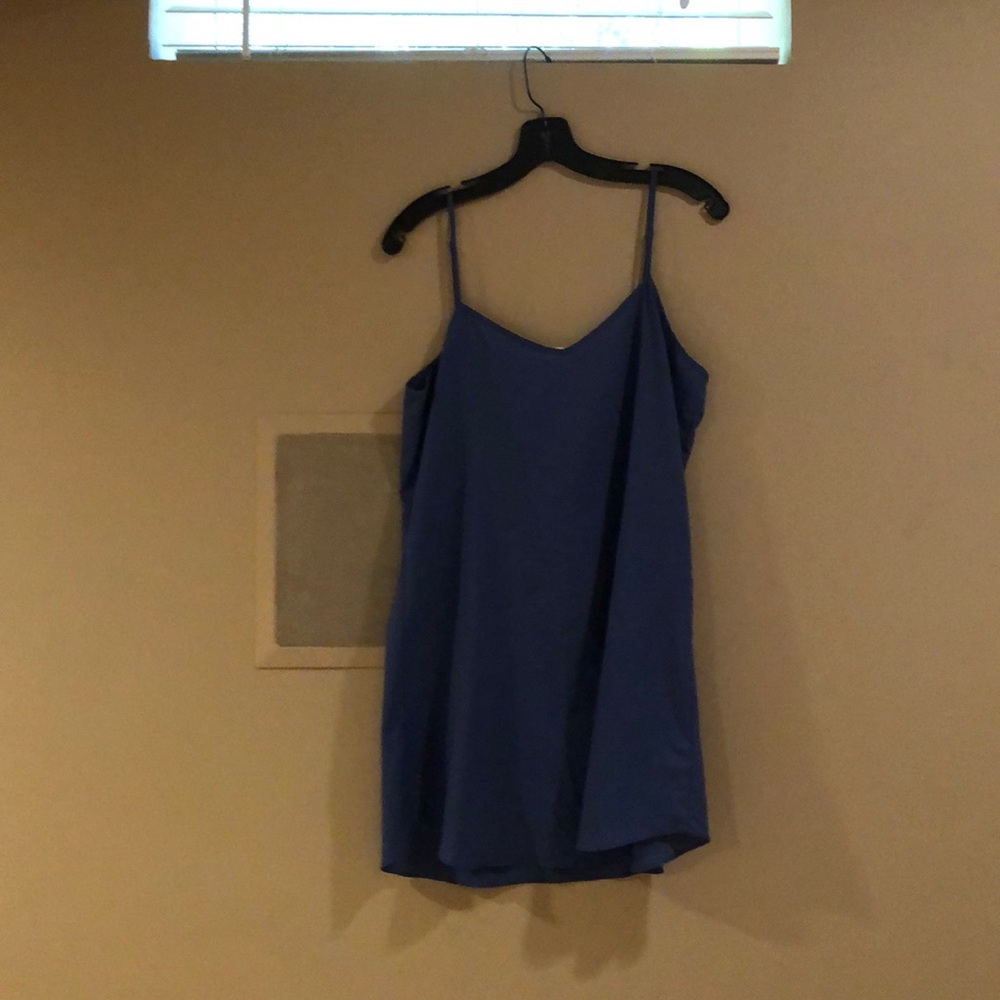 Blue Slip Dress